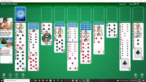spider solitaire 4 suits 247 This makes Spider Solitaire 4 Suits more challenging than Spider Solitaire 2 Suits which, has a win rate of 16
